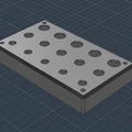 Khay đựng bút (Pen holder) thiết kế module thông minh để bàn - Thumbnail 2