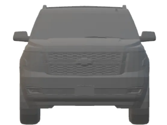Mô hình xe Chevrolet Suburban 2015 in 3D - Image 1