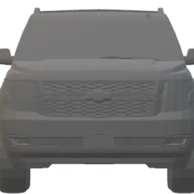 Mô hình xe Chevrolet Suburban 2015 in 3D