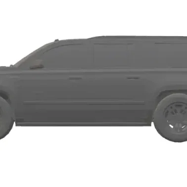 Mô hình xe Chevrolet Suburban 2015 in 3D
