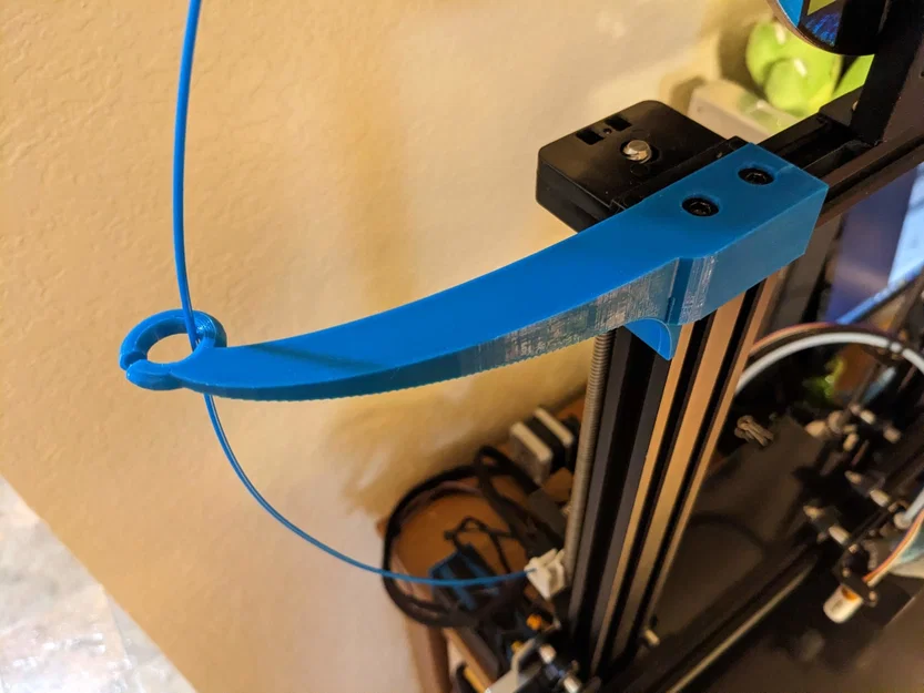 Bộ dẫn hướng sợi nhựa bắt ốc cho Ender 3 nâng cấp trục Z kép - Image 1