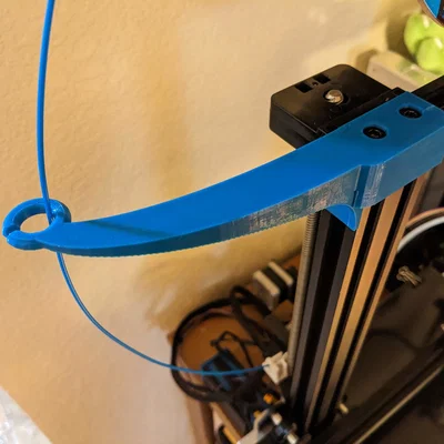 Bộ dẫn hướng sợi nhựa bắt ốc cho Ender 3 nâng cấp trục Z kép