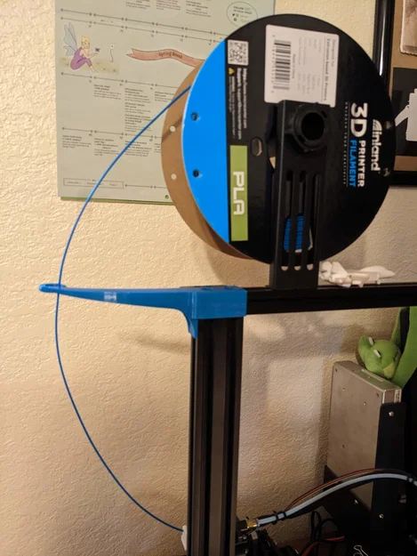 Bộ dẫn hướng sợi nhựa bắt ốc cho Ender 3 nâng cấp trục Z kép - Image 2