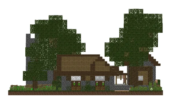 Mô hình tiểu cảnh làng Minecraft (Minecraft Diorama) tuyệt đẹp - Image 2