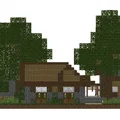 Mô hình tiểu cảnh làng Minecraft (Minecraft Diorama) tuyệt đẹp - Thumbnail 2