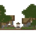 Mô hình tiểu cảnh làng Minecraft (Minecraft Diorama) tuyệt đẹp - Thumbnail 3
