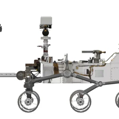 Mô hình Mars Rover chi tiết (Thiết kế xe tự hành sao Hỏa)