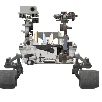 Mô hình Mars Rover chi tiết (Thiết kế xe tự hành sao Hỏa)