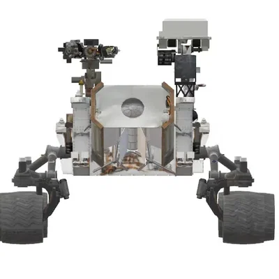 Mô hình Mars Rover chi tiết (Thiết kế xe tự hành sao Hỏa)