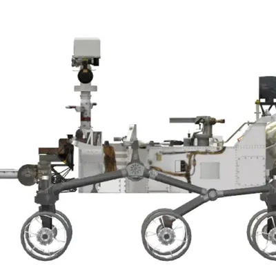 Mô hình Mars Rover chi tiết (Thiết kế xe tự hành sao Hỏa)