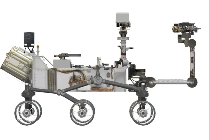 Mô hình Mars Rover chi tiết (Thiết kế xe tự hành sao Hỏa) - Image 6