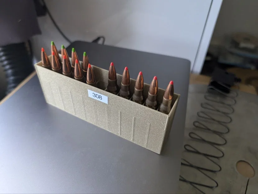 Hộp đựng 20 viên đạn .308 Win & Short Action gọn nhẹ - Image 2