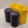 Kệ Treo Tường Để Bàn Chải, Lược, Đồ Nhà Tắm Đa Năng In 3D - Thumbnail 4