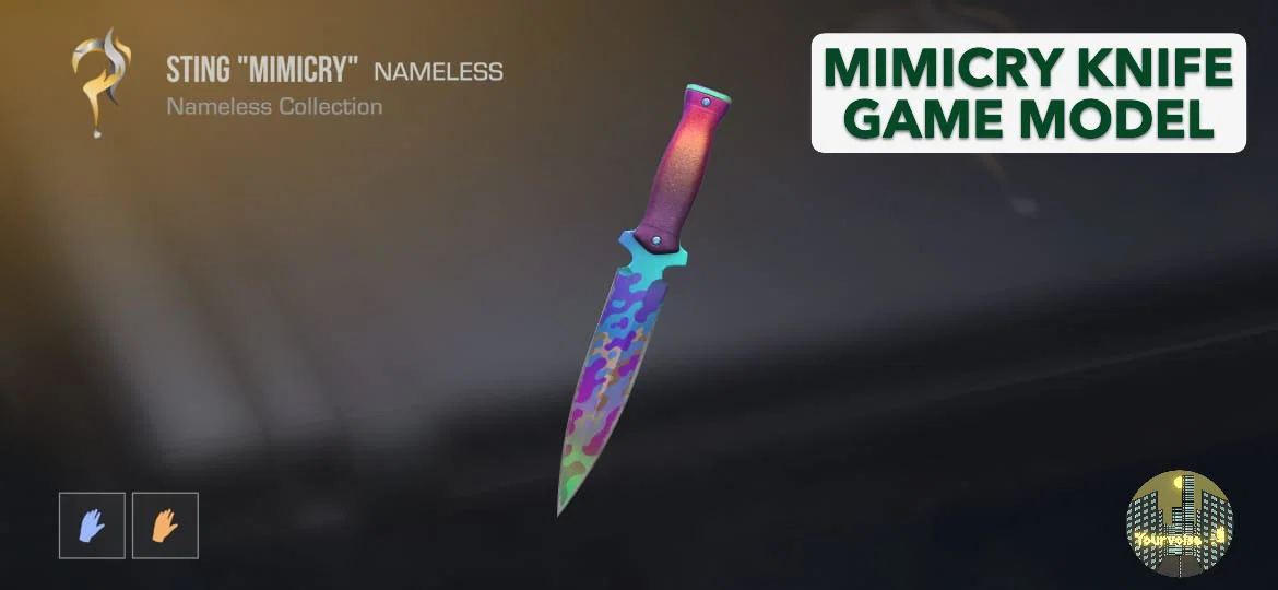 Mô hình dao game Mimicry (Nameless Collection) in 3D cực chất - Image 1
