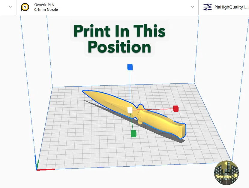 Mô hình dao game Mimicry (Nameless Collection) in 3D cực chất - Image 3
