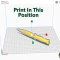 Mô hình dao game Mimicry (Nameless Collection) in 3D cực chất - Thumbnail 3
