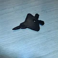 Móc khóa máy bay chiến đấu F-22 Raptor - Mô hình in 3D độc đáo - Thumbnail 1