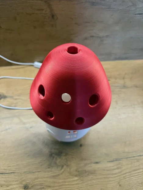 Ngôi nhà nấm trang trí / Đèn ngủ LED 3D - Image 3
