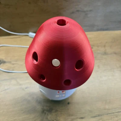 Ngôi nhà nấm trang trí / Đèn ngủ LED 3D