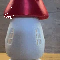 Ngôi nhà nấm trang trí / Đèn ngủ LED 3D - Thumbnail 4