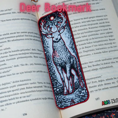 Hươu Nút Thắt Celtic - Bookmark Hueforge