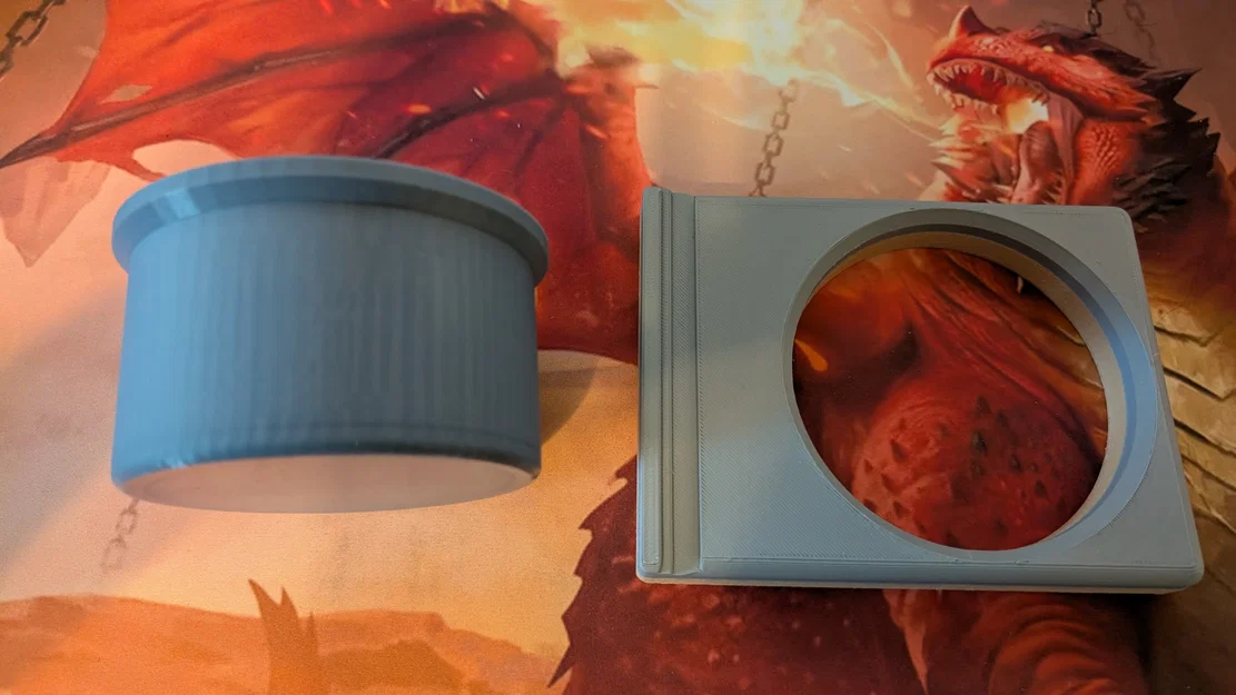 Bản Remix Cupholder Lớn Cho Bàn Gaming Brimhart - Không Cần Support - Image 1