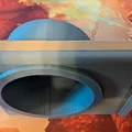 Bản Remix Cupholder Lớn Cho Bàn Gaming Brimhart - Không Cần Support - Thumbnail 2