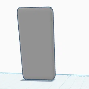 Mô hình điện thoại di động 3D - File STL thiết kế tối giản