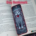 Bookmark chú chó nút thắt Celtic - Phiên bản Hueforge - Thumbnail 1