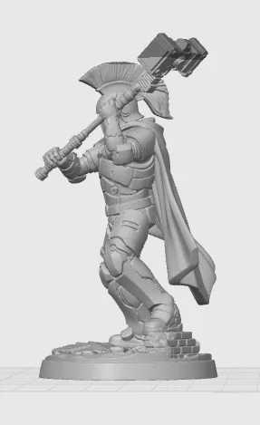 Oath Sword Bastion Knight với Búa Chiến Hai Tay - Image 3