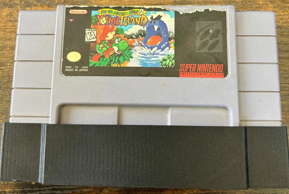 Nắp bảo vệ hộp băng game SNES (Super Nintendo) - Tự in 3D bảo quản game - Image 1