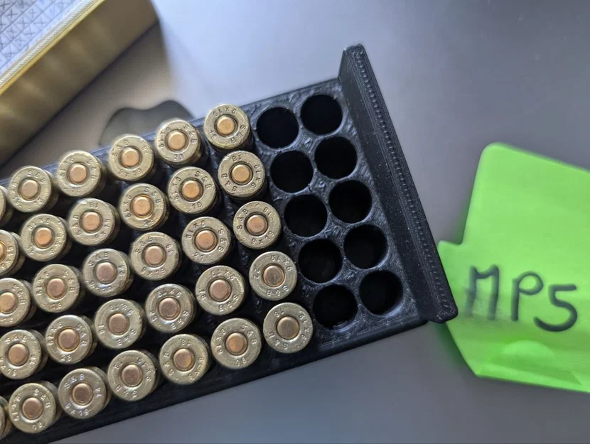Hộp Đựng Đạn Gọn Gàng 50 Viên | 9mm Luger / 9x19mm NATO - Image 4