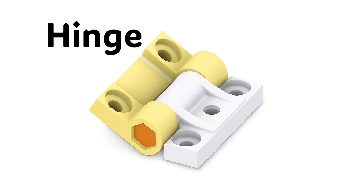 Bản lề 3D in dễ dàng - Giải pháp cơ khí tiện lợi cho dự án DIY - Image 1