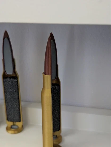 Mô hình cắt lớp 3/4 đạn 308 Win / 7.62x51 NATO | Mô hình giáo dục đạn đạo - Image 2
