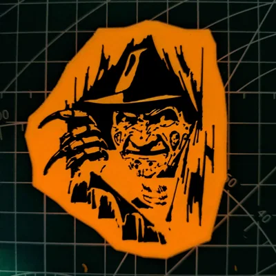 Nam châm tủ lạnh hình chân dung Freddy Krueger
