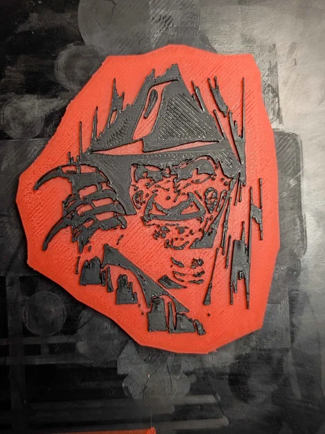 Nam châm tủ lạnh hình chân dung Freddy Krueger - Image 2
