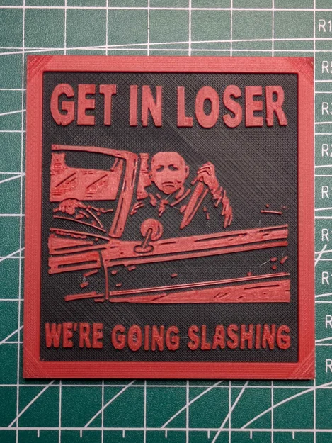 Nam châm tủ lạnh Michael Myers phong cách "Get In Loser" - Image 2