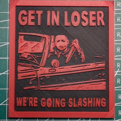 Nam châm tủ lạnh Michael Myers phong cách "Get In Loser"