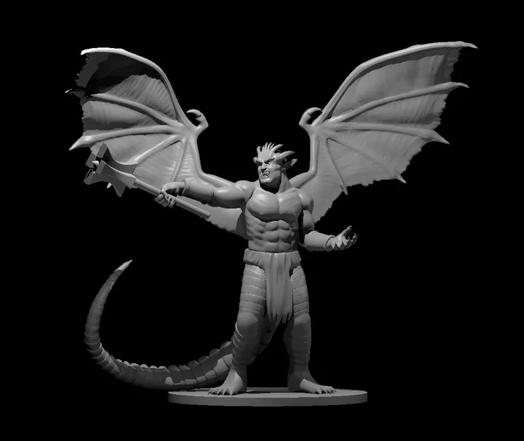 Mô hình Pit Fiend Updated - Tùy chỉnh bộ phận cho in 3D - Image 1