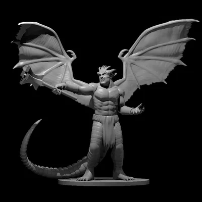 Mô hình Pit Fiend Updated - Tùy chỉnh bộ phận cho in 3D