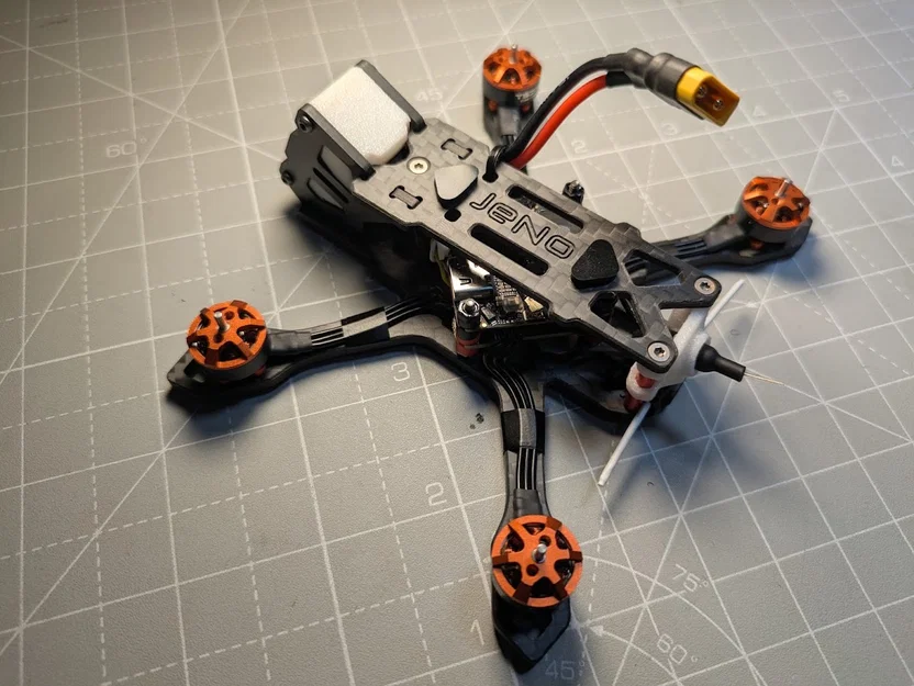 JeNo Pocket V2 - Khung FPV 2.5" tối ưu cho DJI O4 Lite - Image 4