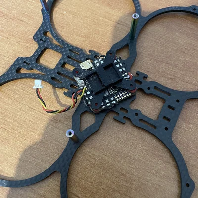 Giá đỡ BetaFPV RX cho mạch AIO 25.5x25.5mm tối ưu không gian drone