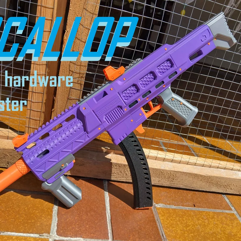 Scallop | Blaster bắn đạn xốp Magfed tối giản linh kiện