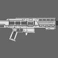 Scallop | Blaster bắn đạn xốp Magfed tối giản linh kiện - Thumbnail 3