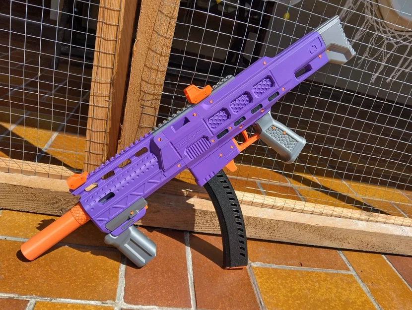 Scallop | Blaster bắn đạn xốp Magfed tối giản linh kiện - Image 4