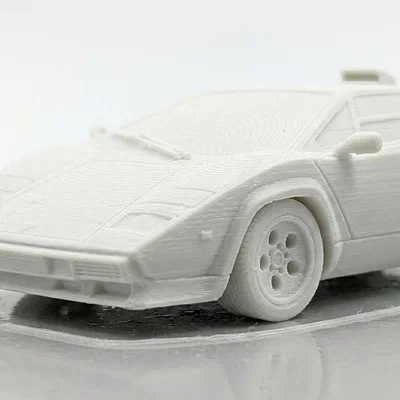 Mô hình siêu xe Lamborghini Countach in 3D chi tiết cực đẹp