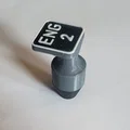 Nắp công tắc khởi động A320 kèm đế cho Thrustmaster Airbus hoặc cơ chế khóa tự chế - Thumbnail 1