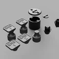 Nắp công tắc khởi động A320 kèm đế cho Thrustmaster Airbus hoặc cơ chế khóa tự chế - Thumbnail 5