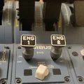 Nắp công tắc khởi động A320 kèm đế cho Thrustmaster Airbus hoặc cơ chế khóa tự chế - Thumbnail 8