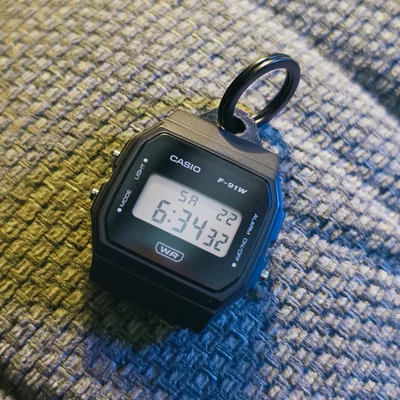 PHỤ KIỆN MÓC KHÓA, ĐỒNG HỒ BỎ TÚI HOẶC TREO TÚI XÁCH CHO CASIO F-91W
